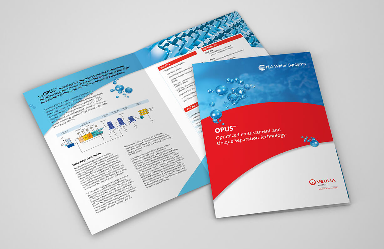 Brochure Design for a Water Facility
