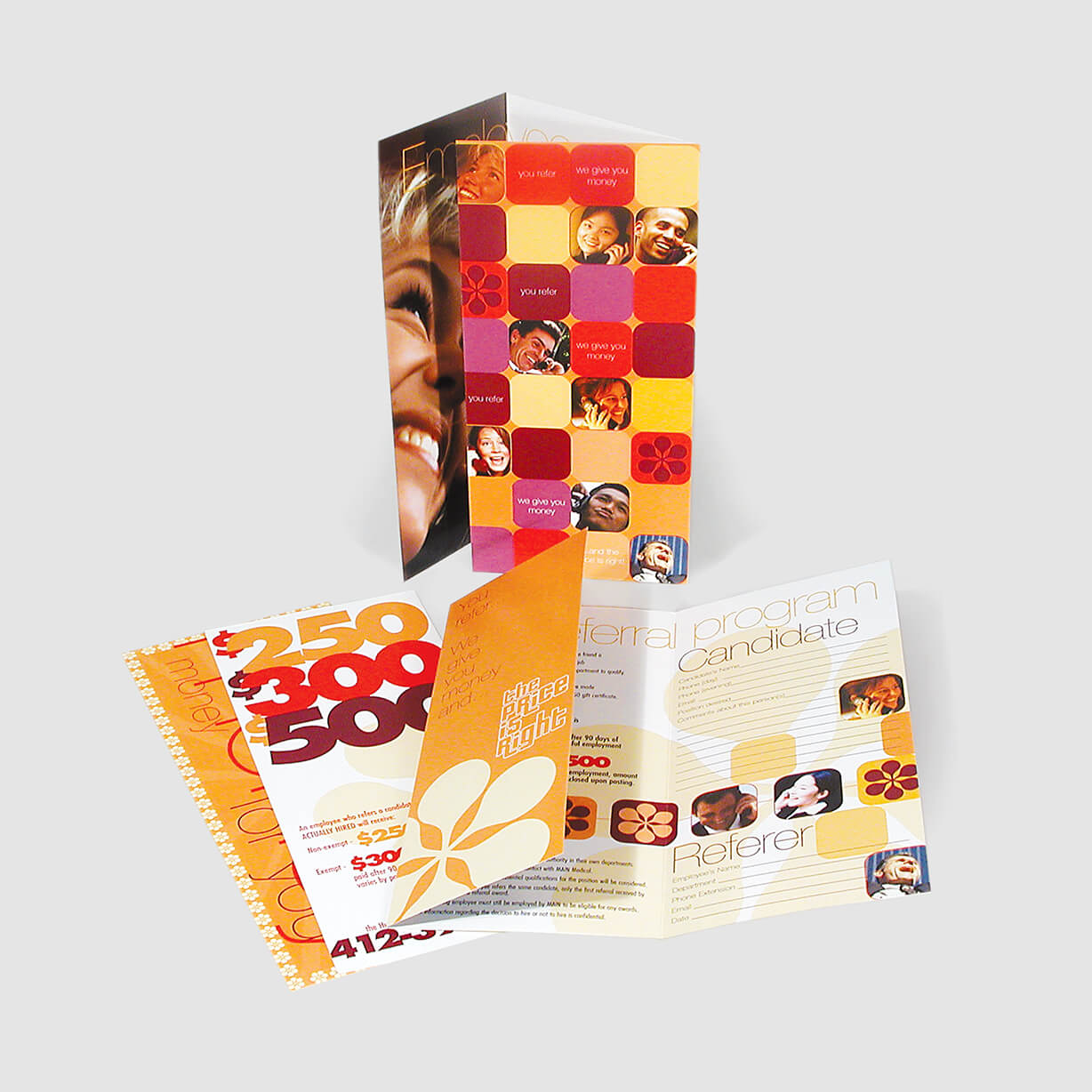 Medical brochure design for employee rewards program