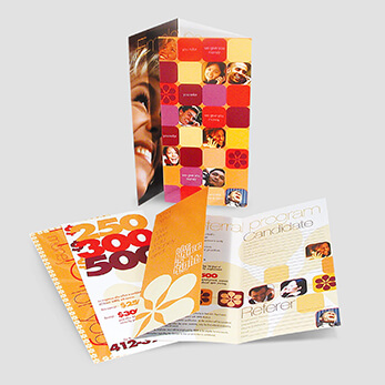 Medical Brochure Design - Retro Look