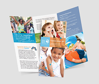 Pediatric brochure design
