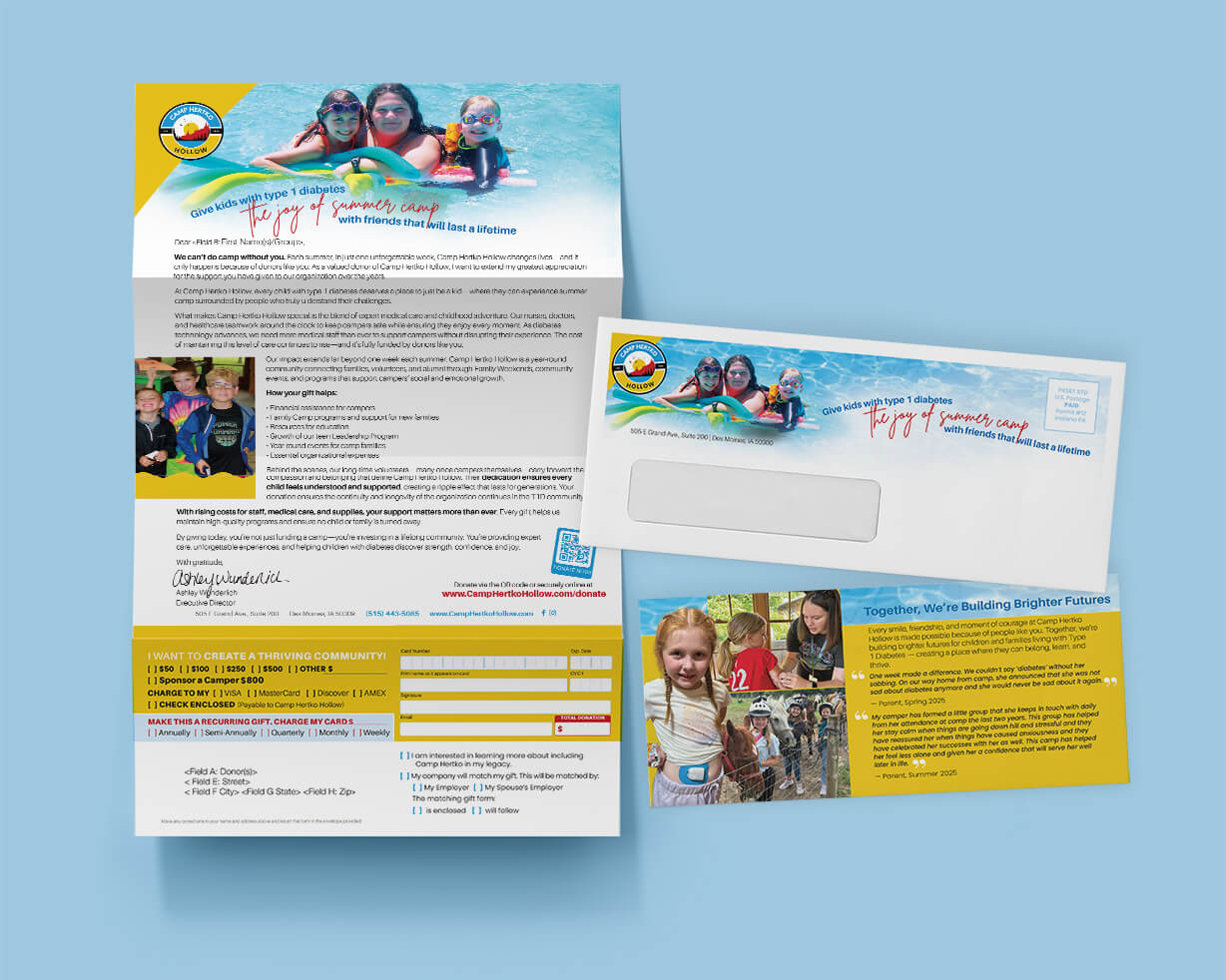 Direct Mail Donor Campaign for Children's Causes