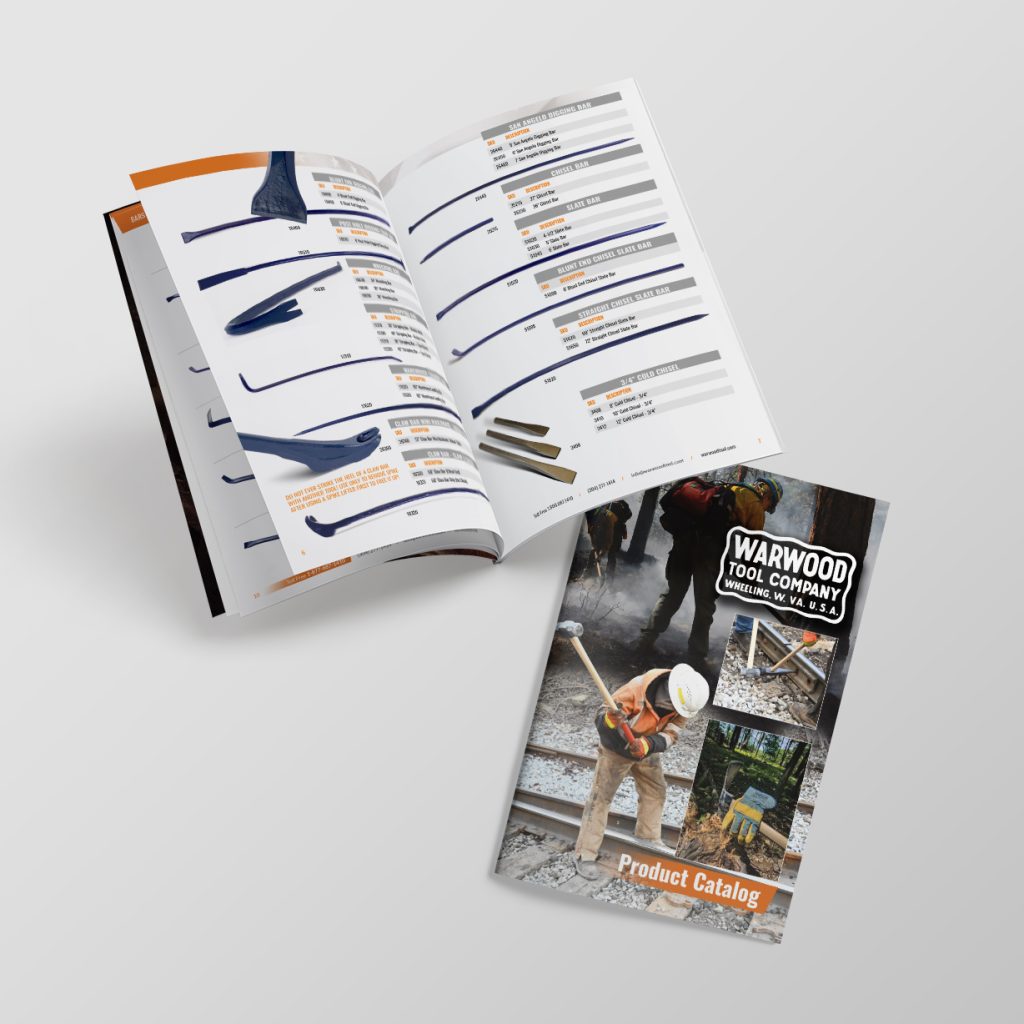 Warwood Tool Catalog design