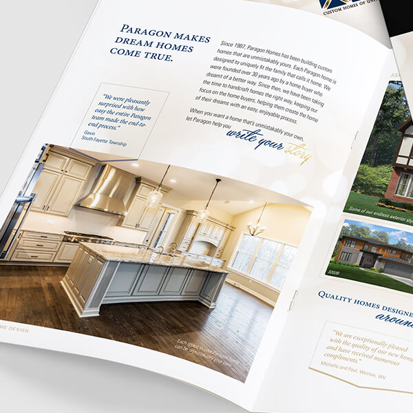 brochure designs for home builders