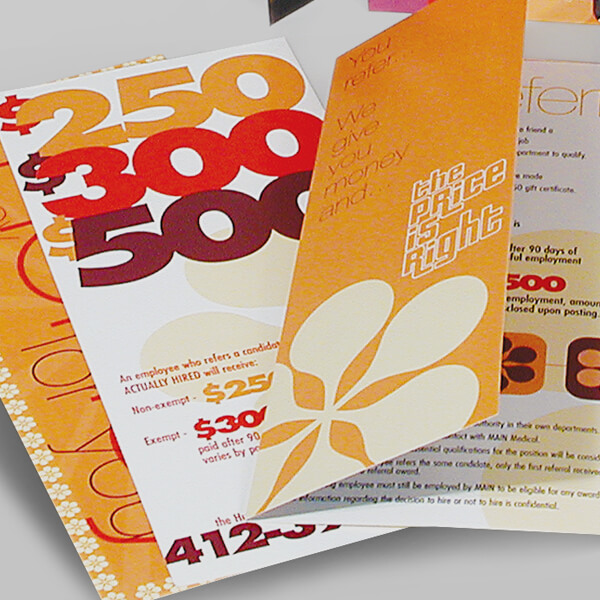 Medical Brochure Design - Retro Look