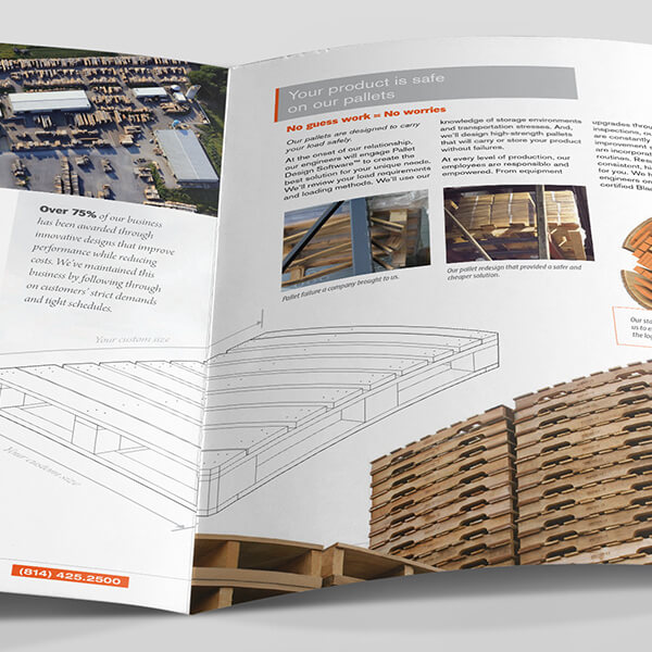 Brochure Design for a Manufacturer of Wood Products